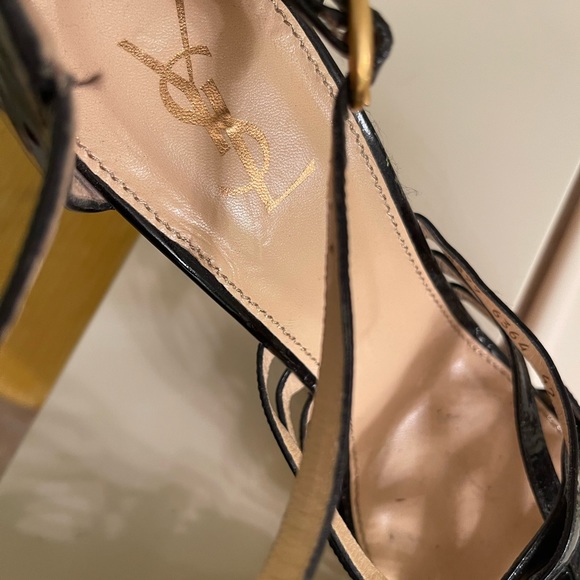 Authentic YSL Saint Laurent Vintage Wedge Heel 42 - Picture 5 of 7